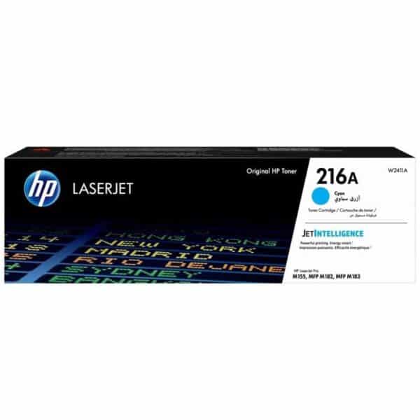 خرطوشة حبر لون سماوي أصلي من إتش بي 216A (W2411A) ليزر جيت - التوريد خلال 7 ايام