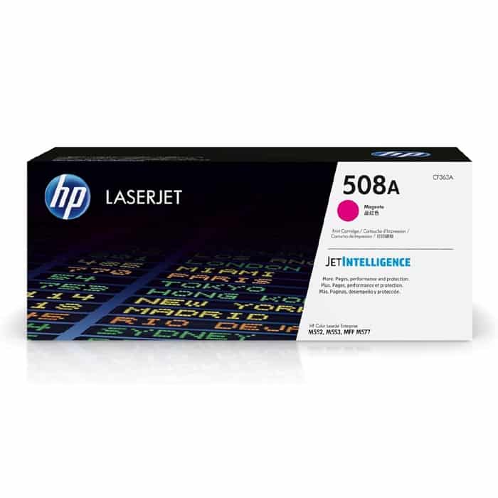094004060110 HP 508A Magenta Original LaserJet Toner Cartridge CF363A - Delivery within 7 days - Image 1
