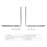 لاب توب لينوفو ثينك باد إكس1 يوغا الجيل 10 إصدار أورا 2-في-1 (21NUS04A00) – Intel Core Ultra 7-258V، الرامات 32GB، سعة التخزين 1TB SSD، الشاشة 14" WUX