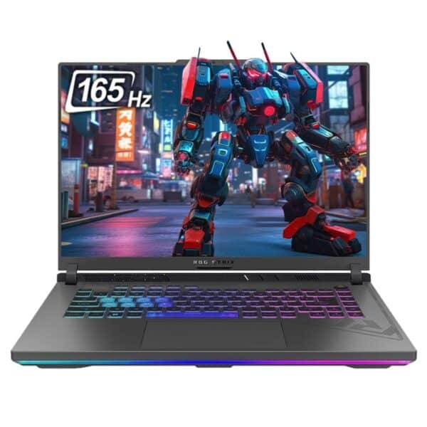 Asus ROG Strix G614JV-N3174W Laptop – Intel Core i9-13980HX, 32GB RAM, 1TB SSD, 16.0" FHD IPS 165Hz Display, NVIDIA GeForce RTX 4060 8GB, Windows 11 Home – Eclipse Gray