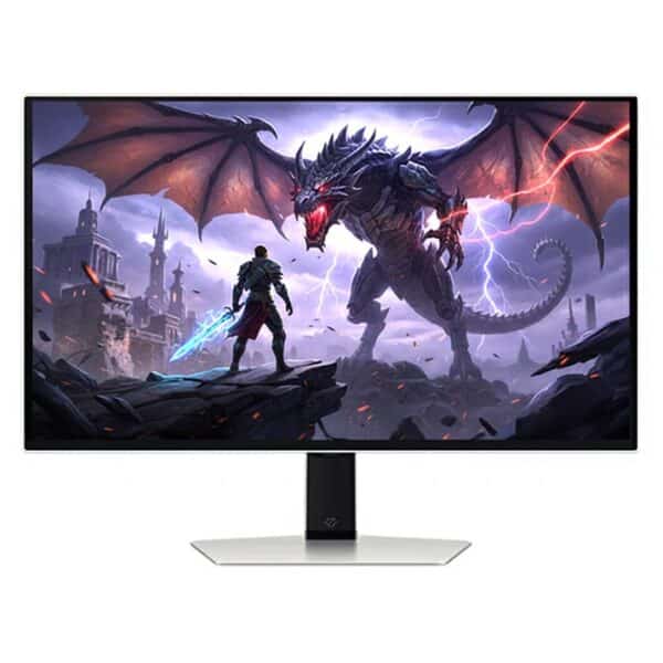 SAMSUNG G6 OLED Smart Gaming Odyssey Flat Monitor, 27-inch QHD 2K OLED, 360Hz, 0.03ms, Silver