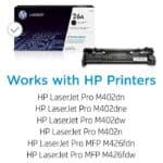 HP 26A Black Original LaserJet Toner Cartridge (CF226A) - Delivery within 7 days - Image 2