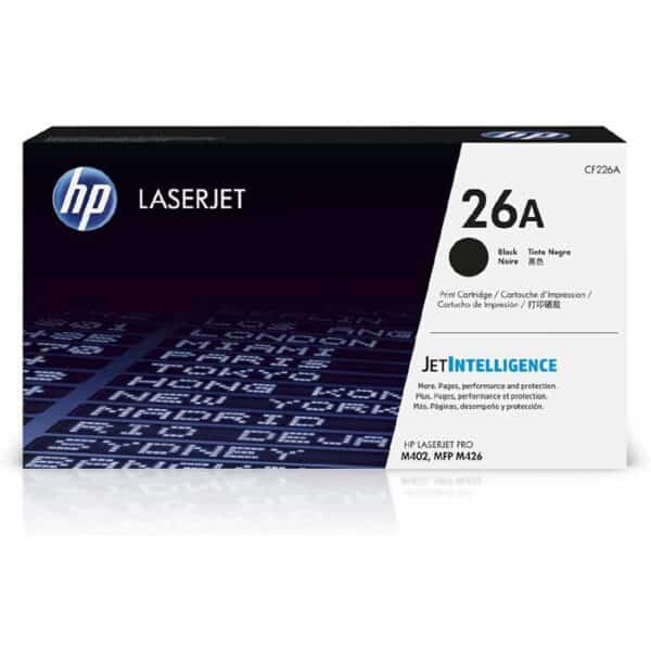 HP 26A Black Original LaserJet Toner Cartridge (CF226A) - Delivery within 7 days