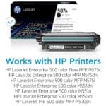 HP 507A Black Original LaserJet Toner Cartridge (CE400A) – Delivery within 7 days - Image 2