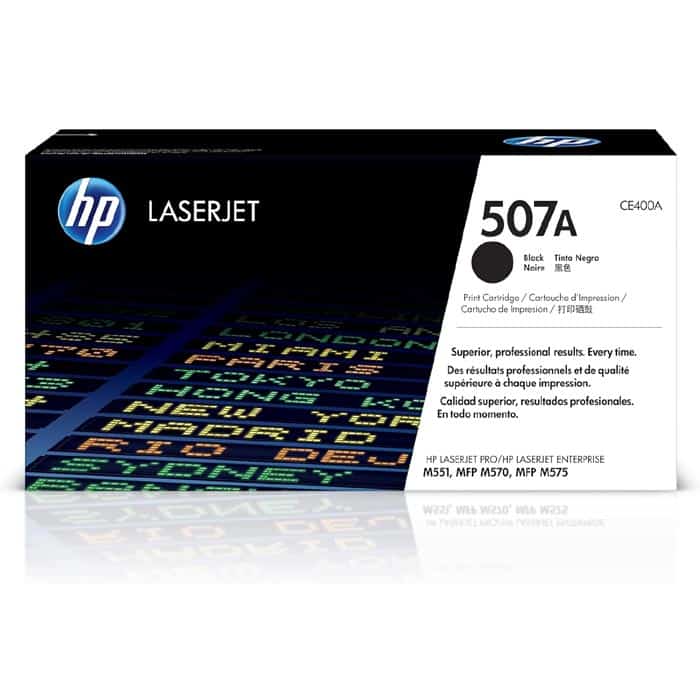 094004060126 HP 507A Black Original LaserJet Toner Cartridge (CE400A) – Delivery within 7 days - Image 1