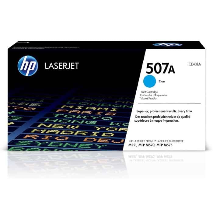 094004060127 HP 507A Cyan Original LaserJet Toner Cartridge (CE401A) – Delivery within 7 days - Image 1