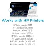 TONER HP 124A Q6001A CYAN - Delivery within 7 days - Image 2