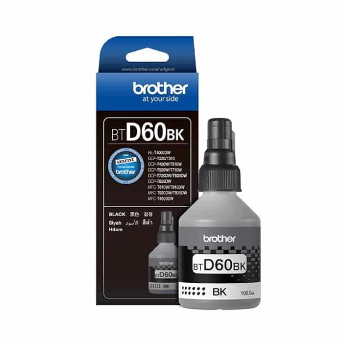 094354020011 Brother BTD60BK Black Ink Bottle (Up to 6,500 Pages) - Delivery within 7 days - Image 1
