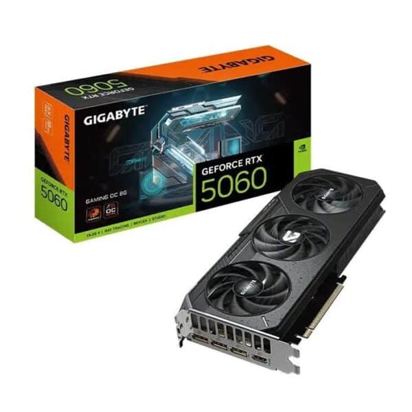 بطاقة الرسومات جيجابايت جيفورس RTX 5060 GAMING OC 8G