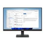 شاشة Lenovo ThinkVision S24-4e Monitor - بحجم 23.8 بوصة - بدقة (FHD) - لوحة IPS  - معدل تحديث 100Hz - زمن استجابة 4 مللي ثانية - مزودة بمنافذ HDMI و VGA وحامل قابل للإمالة