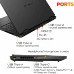 HP OMEN Ultra 7 255H Gaming Laptop – 16 GB DDR5, 1 TB NVMe SSD, NVIDIA GeForce RTX 5050 8 GB, Shadow Black - Image 2