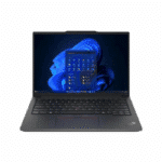 لابتوب Lenovo ThinkPad E14 - مع معالج AMD Ryzen 5 225U - ذاكرة RAM سعة 32 جيجابايت – قرص SSD سعة 1 تيرابايت - بشاشة 14 بوصة WUXGA مع رسومات  Iris Xe - نظام تشغيل بدون ويندوز (DOS) - اللون أسود