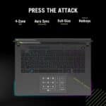 ⁦لابتوب الالعابROG Strix G16 - مع معالج  AMD Ryzen 9 9955HX3D - ذاكرة RAM بسعة 32 جيجابايت - قرص SSD بسعة 1 تيرابايت - بطاقة رسومات NV RTX5070 Ti - بشاشة 16 بوصة بدقة WQXGA ومعدل تحديث 240 هرتز - نظام تشغيل ويندوز 11 هوم⁩ - الصورة ⁦4⁩