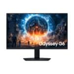 شاشة الألعاب سامسونج Odyssey G6 G60F – مقاس 27 بوصة، دقة QHD، معدل تحديث 350Hz، زمن استجابة 1ms، دعم G-Sync، قابلة للإمالة