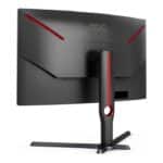 ⁦شاشة الألعاب المنحنية من AOC – الموديل AOC CQ27G3S، قياس 27 بوصة، بدقة 2K QHD، معدل تحديث 165Hz، زمن استجابة 1ms، لوحة VA⁩ - الصورة ⁦4⁩