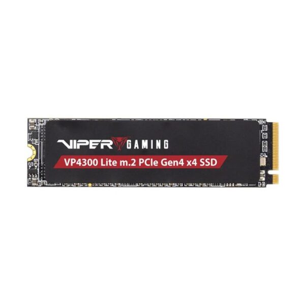 قرص التخزين باتريوت فايبر جيمينغ VP4300 Lite بسعة 1 تيرابايت – M.2 2280 PCIe Gen4x4 بسرعة قراءة 7400MB/s وكتابة 6400MB/s
