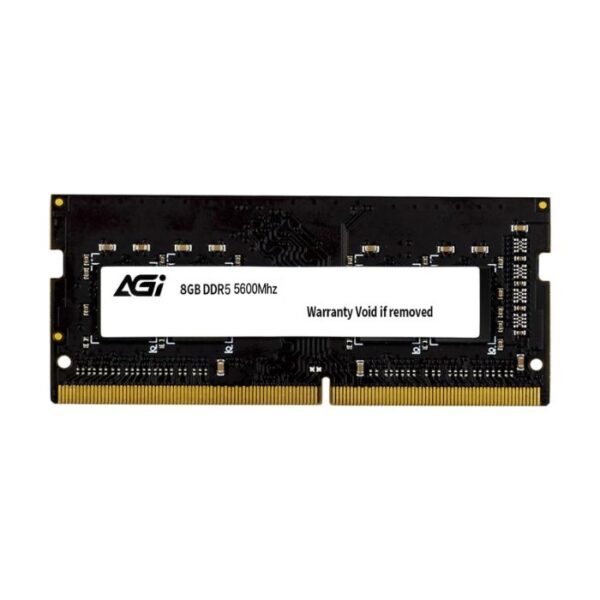 ذاكرة لابتوب أﭼي آي AGI بسعة 32 جيجابايت – DDR5 بتردد 5600MHz (CL46) – So-DIMM