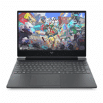 لابتوب الألعاب HP VICTUS Gaming 15 FA2317TX بمعالج إنتل Intel Core i7-13620H، ذاكرة 32GB RAM، تخزين 1TB SSD، بطاقة رسومات إنفيديا NVIDIA GeForce RTX 4050 6GB، شاشة 15.6″، لون فضي ميكا
