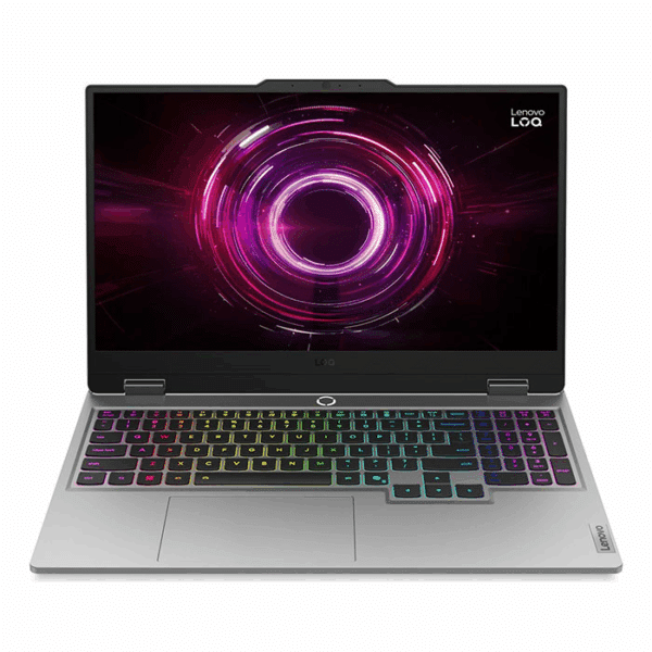 لابتوب لينوفو العاب LOQ 15AHP10 المعالج AMD رايزن 7-250، الرامات 32 جيجابايت، سعة التخزين 1 تيرا بايت SSD، كرت الشاشة انفيديا جيفورس 8 جيجيا RTX 5050، الشاشة 15.6 بوصة فل اتش دي 1920x1080 تقنية العرض IPS، معدل التحديث 144 هيرتز، تقنية المزامنة G-SYNC، لوحة مفاتيح إضاءة RGB، نظام التشغيل دوس - رمادي