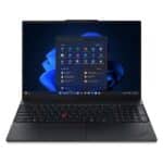 Laptop Lenovo ThinkPad E16 Intel Core Ultra 5-225U Processor, 8GB DDR5, 512GB SSD M.2, Integrated Intel Graphics, 16-inch Display WUXGA 1920x1200 IPS, Free Dos - Black