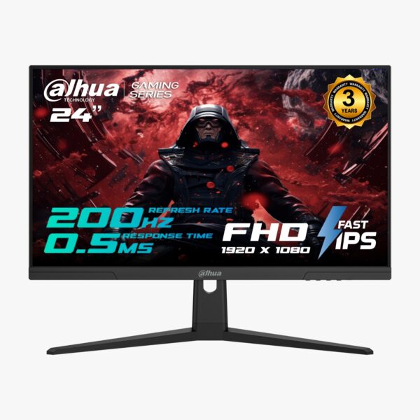 Dahua 25-Inch Monitor – Full HD IPS Display, 200Hz Refresh Rate, 0.5ms Response Time, HDMI 2.0