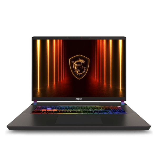 لابتوب الالعاب MSI Vector 17 HX AI - مع معالج Core Ultra 9-275HX/ذاكرة RAM بسعة 32جيجابايت/ قرص SSD بسعة 1 تيرابايت/ بطاقة رسومات Nvidia GeForce RTX 5090 بسعة 24 جيجابايت/بشاشة 17 بوصة/ نظام تشغيل (بدون ويندوز)