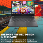 HP Victus 15-fb3093 Gaming Laptop – AMD Ryzen 7 7445HS, 16GB RAM, 512GB SSD, NVIDIA GeForce RTX 4050 6GB, 15.6" Full HD 144Hz Display, Windows 11, Mica Silver - Image 3