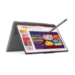 Lenovo Yoga 7 2-in-1 16IML9 Laptop – 16-Inch WUXGA IPS Touchscreen, Intel Core Ultra 7 155U Processor with AI Boost, 16GB RAM, 1TB SSD, Windows 11 Pro, English/Arabic Keyboard, Storm Grey