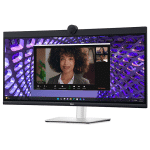 Dell Pro 34 Plus P3424WEB Video Conferencing Monitor Curved 34-inch 2K WQHD 3440x1440, IPS Panel Type, USB Type-C provide Up To 90W of Power Delivery,