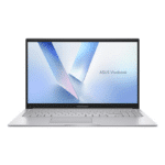 لابتوب ASUS Vivobook X1504VA – معالج Intel Core 7 150U، ذاكرة 16 جيجابايت RAM، قرص 512 جيجابايت M.2 SSD، رسومات Intel Graphics، شاشة 15.6 بوصة Full HD بدقة 1920 × 1080، نظام Windows 11، لون Cool Silver (فضي بارد)