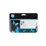خرطوشة حبر HP 738 أصلية باللون الأرجواني (Magenta) سعة 130 مل (498N6A) متوافقة مع طابعات وبلوترات HP DesignJet T850 .T850 MFP .T950.T950 MFP