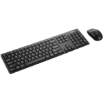 Lenovo 100 Wireless Keyboard and Mouse Combo – Cordless USB Set with Spill-Resistant Quiet Keys, 3-Zone Keyboard, Ambidextrous Mouse, Compact Design, Black - Image 4