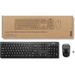 Lenovo 100 Wireless Keyboard and Mouse Combo – Cordless USB Set with Spill-Resistant Quiet Keys, 3-Zone Keyboard, Ambidextrous Mouse, Compact Design, Black - Image 5