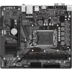 اللوحة الأم Gigabyte H610M H V2 – تدعم معالجات Intel Core من الجيل 14 و13 و12، ذاكرة DDR5 حتى 5600MHz، منفذ PCIe 3.0 M.2، شبكة GbE LAN، USB 3.2 Gen 1