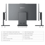 Lenovo ThinkCentre Neo 50a 24 All-in-One Desktop – Intel® Core™ i7-13620H, 16GB RAM, 512GB M.2 SSD, Intel UHD Graphics, 23.8" Full HD IPS Display, Keyboard & Mouse, FreeDOS, Luna Grey - Image 9
