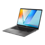 ⁦لابتوب أسوس فيفو بوك إس 14 S3407VA – معالج إنتل كور 5-210H، ذاكرة وصول عشوائي 16 جيجابايت، وحدة تخزين إم 2 إس إس دي سعة 512 جيجابايت، رسومات إنتل يو إتش دي، شاشة 14 بوصة دبليو يو إكس جي إيه بدقة 1920×1200 من نوع آي بي إس، لوحة مفاتيح بإضاءة خلفية، نظام ويندوز 11، هيكل من الألومنيوم، اللون الرمادي المطفي⁩ - الصورة ⁦3⁩