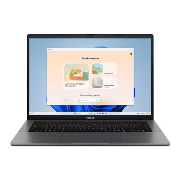لابتوب أسوس فيفو بوك إس 14 S3407VA – معالج إنتل كور 5-210H، ذاكرة وصول عشوائي 16 جيجابايت، وحدة تخزين إم 2 إس إس دي سعة 512 جيجابايت، رسومات إنتل يو إتش دي، شاشة 14 بوصة دبليو يو إكس جي إيه بدقة 1920×1200 من نوع آي بي إس، لوحة مفاتيح بإضاءة خلفية، نظام ويندوز 11، هيكل من الألومنيوم، اللون الرمادي المطفي