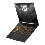 ⁦لابتوب أسوس تاف للألعاب FX607VJB-RL037 – معالج إنتل كور 5-210H، بطاقة رسومات إنفيديا جي فورس آر تي إكس 3050 بسعة 6 جيجابايت، ذاكرة وصول عشوائي 16 جيجابايت، وحدة تخزين إس إس دي سعة 512 جيجابايت، شاشة 16 بوصة فل إتش دي بلس بمعدل تحديث 144 هرتز، نظام دوس، اللون الرمادي ميكا⁩ - الصورة ⁦3⁩