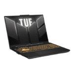 ⁦لابتوب أسوس تاف للألعاب FX607VJB-RL037 – معالج إنتل كور 5-210H، بطاقة رسومات إنفيديا جي فورس آر تي إكس 3050 بسعة 6 جيجابايت، ذاكرة وصول عشوائي 16 جيجابايت، وحدة تخزين إس إس دي سعة 512 جيجابايت، شاشة 16 بوصة فل إتش دي بلس بمعدل تحديث 144 هرتز، نظام دوس، اللون الرمادي ميكا⁩ - الصورة ⁦4⁩