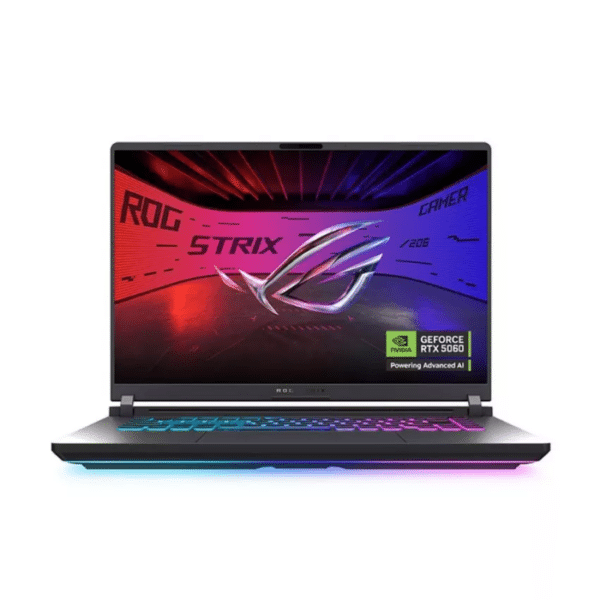 لابتوب ألعاب اسوس ROG Strix G615JMR-S5053 – معالج Intel Core i9-14900HX، ذاكرة RAM سعة 16 جيجابايت، SSD سعة 1 تيرابايت، شاشة 16 بوصة، بطاقة NVIDIA GeF