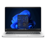 لابتوب ديل برو 14 (PC14250) – معالج إنتل كور ألترا 5 235U vPro، ذاكرة 8 جيجابايت، تخزين 512 جيجابايت M.2 SSD، شاشة 14 بوصة Full HD بدقة 1920×1080، نظام DOS، لون فضي بلاتيني